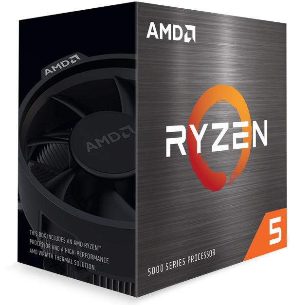 CPU S/AM4 RYZEN 5 5600X/WITH COOLER 4.6GHZ/32MBK AMD