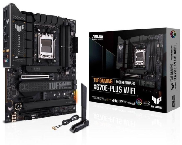 MB S/AM5 TUF GAMING X670E-PLUS  WIFI/ATX/HDMI/DP/DDR5 ASUS