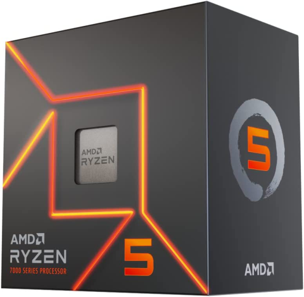 CPU S/AM5 RYZEN 5 7600 5.1GHZ/32MB L3 AMD