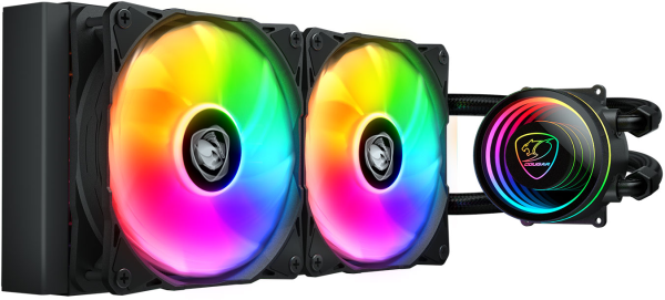 VENTILADOR CPU WATER COOLER POSEIDON  ELITE ARGB 240 COUGAR