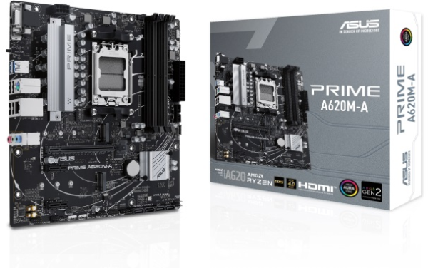 MB S/AM5 PRIME A620M-A MATX/VGA/HDMI/DP/DDR5 ASUS