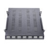 StarTech.com Estante Bandeja 1U Ventilada Ajustable para Montaje en Rack de Servidores - 150kg - de 19,5 a 38in (49,5 a 96,5cm) para Rack de 19" - 27,56" (70cm) de Profundidad
