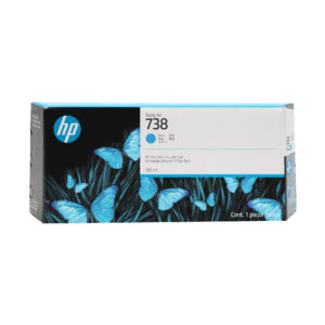 HP Cartucho de tinta cian DesignJet 738 de 300 ml HP Cartucho de tinta cian DesignJet 738 de 300 ml