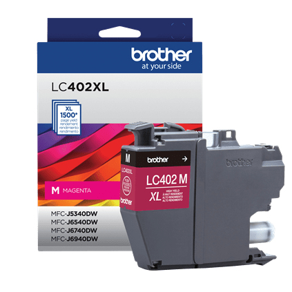 Brother LC402XLMS cartucho de tinta 1 pieza(s) Original Alto rendimiento (XL) Magenta Brother LC402XLMS cartucho de tinta 1 pieza(s) Original Alto rendimiento (XL) Magenta
