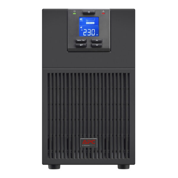 APC SRV1KI-E sistema de alimentación ininterrumpida (UPS) Doble conversión (en línea) 1 kVA 900 W 3 salidas AC APC SRV1KI-E sistema de alimentación ininterrumpida (UPS) Doble conversión (en línea) 1 kVA 900 W 3 salidas AC