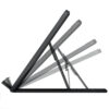 Kensington Base para Notebook Easy Riser Go SmartFit (Color Negra, Hasta 17")