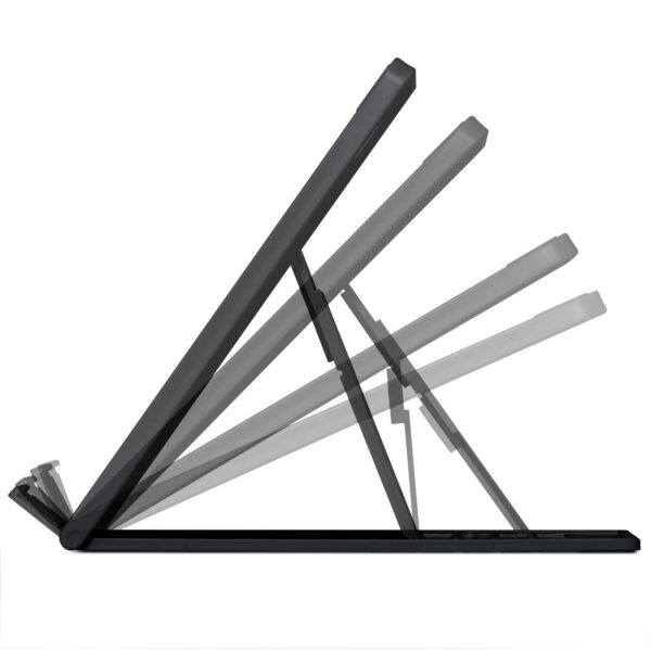 Kensington Base para Notebook Easy Riser Go SmartFit (Color Negra, Hasta 17")