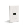 StarTech.com HDMIPLATE placa de pared y cubierta de interruptor Blanco StarTech.com HDMIPLATE placa de pared y cubierta de interruptor Blanco