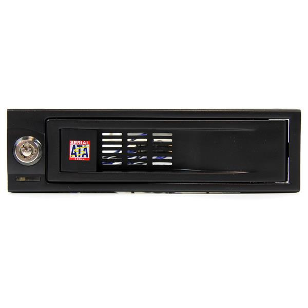 StarTech.com Rack Móvil Aluminio para Disco Duro HDD SATA de 3,5" Pulgadas sin Bandeja Bahía de 5,25"