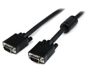 StarTech.com Cable de 3m de Vídeo VGA Coaxial de Alta Resolución para Monitor - HD15 Macho - HD15 Macho StarTech.com Cable de 3m de Vídeo VGA Coaxial de Alta Resolución para Monitor - HD15 Macho - HD15 Macho