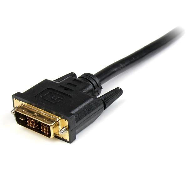 StarTech.com Cable HDMI a DVI 3m - DVI-D Macho - HDMI Macho - Adaptador - Negro StarTech.com Cable HDMI a DVI 3m - DVI-D Macho - HDMI Macho - Adaptador - Negro