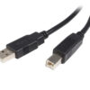 StarTech.com Cable USB de 5m para Impresora - 1x USB A Macho - 1x USB B Macho - Adaptador Negro