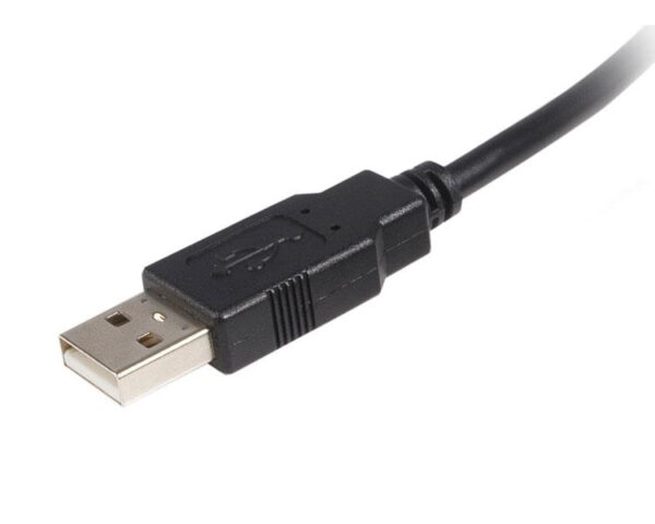 StarTech.com Cable USB de 5m para Impresora - 1x USB A Macho - 1x USB B Macho - Adaptador Negro