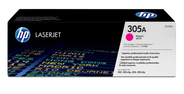 HP Cartucho de tóner original LaserJet 305A magenta