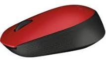 12312 MOUSE INALAMBRICO M170 ROJO
