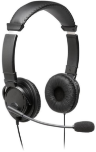 Kensington Audifonos Alambricos Con Microfono Conec
