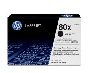 HP Cartucho de tóner original LaserJet 80X de alta capacidad negro HP Cartucho de tóner original LaserJet 80X de alta capacidad negro