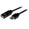 StarTech.com Cable 10m Extensión Alargador USB 2.0 Activo Amplificado - Macho a Hembra USB A - Negro StarTech.com Cable 10m Extensión Alargador USB 2.0 Activo Amplificado - Macho a Hembra USB A - Negro