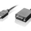 Lenovo HDMI / VGA 0,2 m Negro Lenovo HDMI / VGA 0,2 m Negro