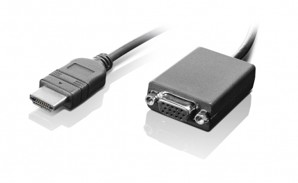 Lenovo HDMI / VGA 0,2 m Negro Lenovo HDMI / VGA 0,2 m Negro
