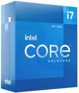 Intel 12700 25M Cache 2.1 GHZ Boxed