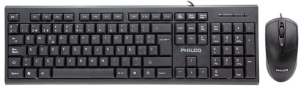 PHILCO TECLADO/MOUSE ALAMBRICO USB K4500
