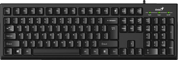15238 TECLADO PC USB SMART KB-100 NEGRO GENIUS
