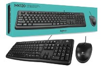 TECLADO/ MOUSE USB MK120 NEGRO LOGITECH