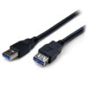 StarTech.com Cable 1,8m Extensión Alargador USB 3.0 SuperSpeed - Macho a Hembra USB A - Extensor - Negro StarTech.com Cable 1,8m Extensión Alargador USB 3.0 SuperSpeed - Macho a Hembra USB A - Extensor - Negro