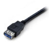 StarTech.com Cable 1,8m Extensión Alargador USB 3.0 SuperSpeed - Macho a Hembra USB A - Extensor - Negro StarTech.com Cable 1,8m Extensión Alargador USB 3.0 SuperSpeed - Macho a Hembra USB A - Extensor - Negro