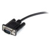 StarTech.com Cable 2m Extensión Directo Straight Through Serie Serial RS232 Vídeo EGA DB9 Macho a Hembra