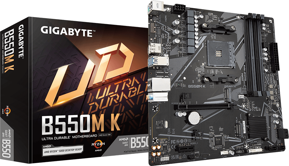 Gigabyte B550M K MATX