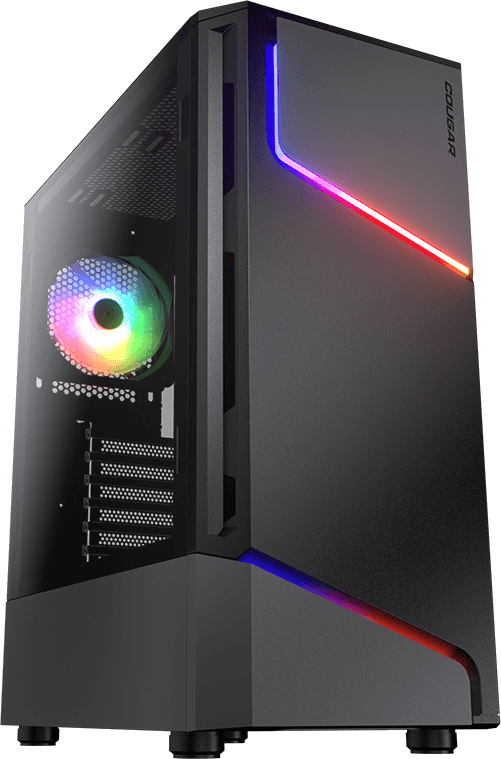 Cougar Gabinete Gamer MX360 1 Fan RGB