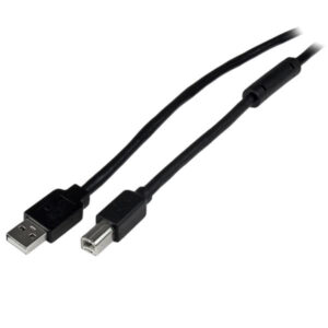 StarTech.com Cable 20 Metros 20m USB B Macho a USB A Macho Activo Amplificado USB 2.0 - Impresora StarTech.com Cable 20 Metros 20m USB B Macho a USB A Macho Activo Amplificado USB 2.0 - Impresora