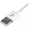 StarTech.com Cable 1m Lightning 8 Pin a USB A 2.0 para Apple iPod iPhone 5 iPad - Blanco StarTech.com Cable 1m Lightning 8 Pin a USB A 2.0 para Apple iPod iPhone 5 iPad - Blanco