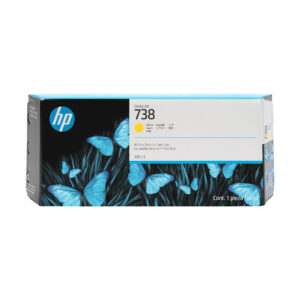 HP Cartucho de tinta amarilla DesignJet 738 de 300 ml HP Cartucho de tinta amarilla DesignJet 738 de 300 ml