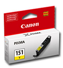 Canon CLI-151Y cartucho de tinta 1 pieza(s) Original Amarillo