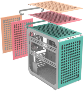Cooler Master Qube 500 Flatpack Macaron Edition Cooler Master Qube 500 Flatpack Macaron Edition