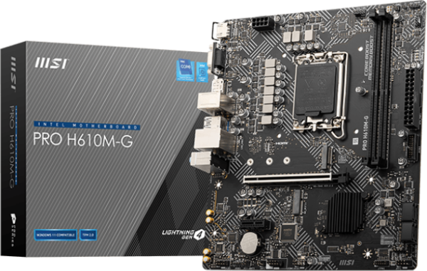 MSI Pro H610M-G