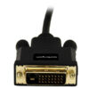 StarTech.com Cable de 91cm Adaptador de Vídeo Mini DisplayPort a DVI-D - Conversor Pasivo - 1920x1200 - Negro StarTech.com Cable de 91cm Adaptador de Vídeo Mini DisplayPort a DVI-D - Conversor Pasivo - 1920x1200 - Negro