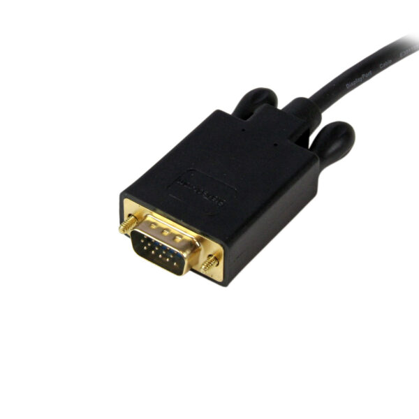 StarTech.com Cable de 1,8m DisplayPort a VGA - Cable Adaptador Activo de DisplayPort a VGA - Vídeo 1080p - Cable de Monitor DP a VGA - Convertidor DP 1.2 a VGA - Conector DP con Pestillo StarTech.com Cable de 1,8m DisplayPort a VGA - Cable Adaptador Activo de DisplayPort a VGA - Vídeo 1080p - Cable de Monitor DP a VGA - Convertidor DP 1.2 a VGA - Conector DP con Pestillo
