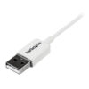 StarTech.com Cable Adaptador 50cm USB A Macho a Micro USB B Macho para Teléfono Móvil Smartphone - Blanco StarTech.com Cable Adaptador 50cm USB A Macho a Micro USB B Macho para Teléfono Móvil Smartphone - Blanco