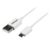StarTech.com Cable Adaptador 50cm USB A Macho a Micro USB B Macho para Teléfono Móvil Smartphone - Blanco StarTech.com Cable Adaptador 50cm USB A Macho a Micro USB B Macho para Teléfono Móvil Smartphone - Blanco