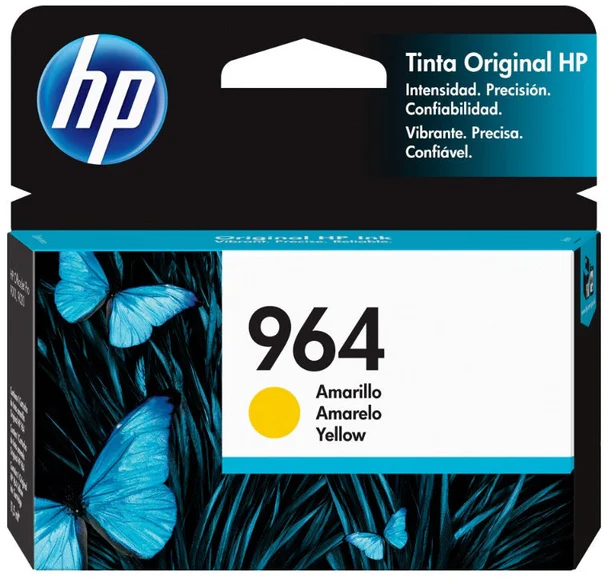 Cartucho Tinta HP 964 Amarillo 700 PãG