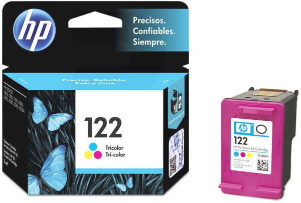 Cartucho Tinta HP 122 Tricolor
