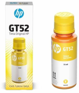 Botella HP GT52 Amarillo