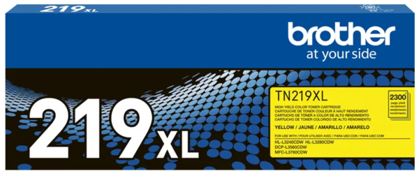 Brother Toner Amarillo Xl TN219XLY 2300PG