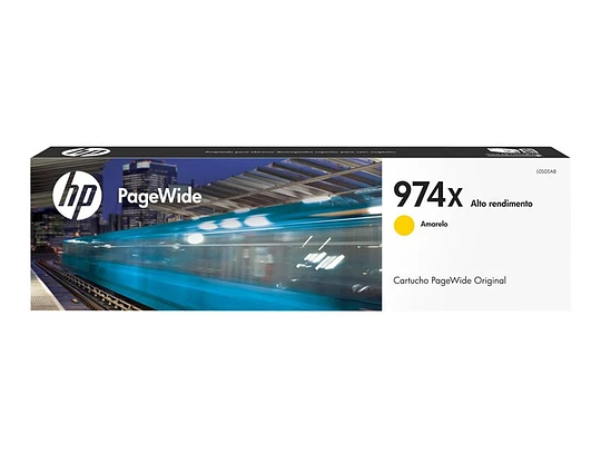 Cartucho Tinta HP 974X Pagewide Amarillo