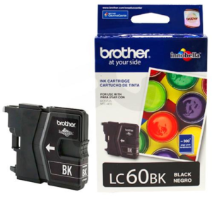 Brother Cartucho De TINTALC60BK Negro