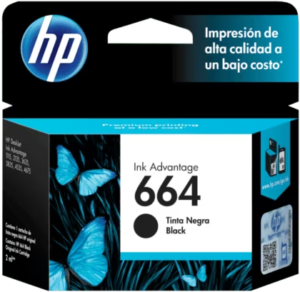 Cartucho Tinta HP 664 Negro Cartucho Tinta HP 664 Negro